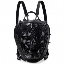 3D Demon King Ghost Night Tattoo personalized rivet backpack bag