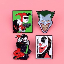 Joker anime Alloy Enamel Badges Brooch Pins