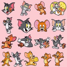 Tom and Jerry cat anime Alloy Enamel Badges Brooch...