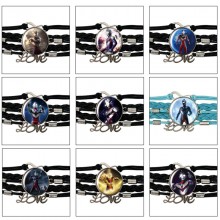 Ultraman anime braided gemstone bracelet hand chain