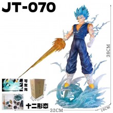 Dragon Ball JT vegito anime figure 3 heads(can lightable)