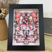 Card Captor Sakura 3D Art Painting Stereograph Pic...