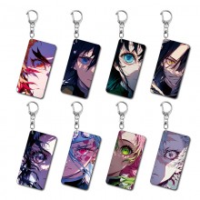 Demon Slayer Shining Eyes anime arylic key chains
