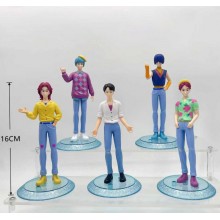 5pcs/set K-POP Demon Hunters figures(OPP bag)