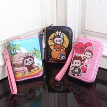 Labubu anime zipper wallet purse