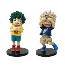 My Hero Academia childhood Midoriya Izuku Bakugou Katsuki anime figure