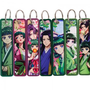 The Apothecary Diaries anime Woven Label Anime Lanyard Key chain Tag