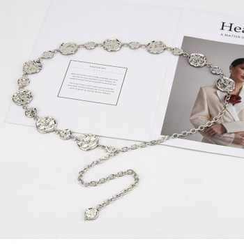 Women Metal Waist Chain Belt