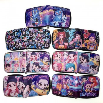 K-POP Demon Hunters zipper wallet purse