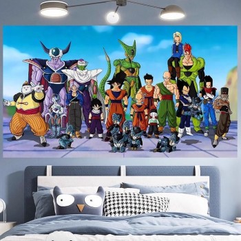 Dragon Ball Wall Hanging Background Decoration Dormitory Bedhead Tapestry