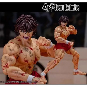 Hanma Baki anime blood version action figure