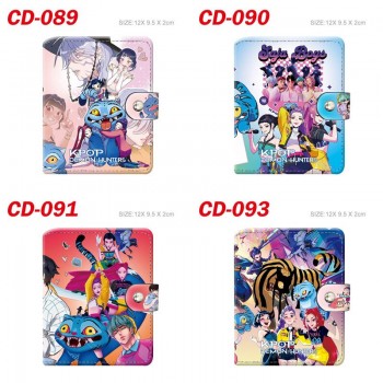 K-POP Demon Hunters anime snap wallet purse