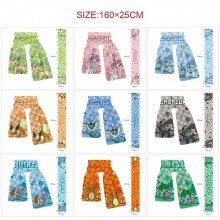 Pokemon anime wrap scarf