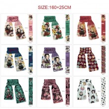 Demon Slayer anime wrap scarf