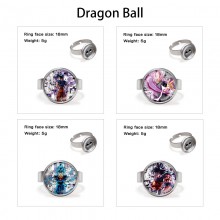 Dragon Ball anime adjustable rings