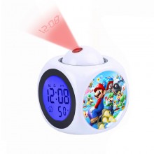Super Mario anime LCD Projection Digital Alarm Clo...