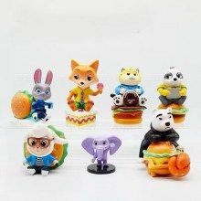 7pcs/set Zootopia anime figures(OPP bag)