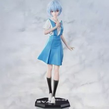 27cm EVA Ayanami Rei school uniform anime figure