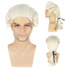 Judge Lawyer Halloween Cosplay Wig