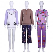 K-POP Demon Hunters Mira Zoe Rumi Pajamas Cosplay Costume Hoodies