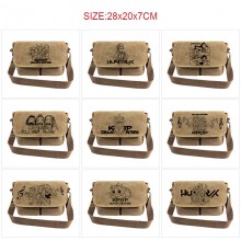 K-POP Demon Hunters anime canvas crossbody satchel...