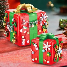 Christmas Santa Claus Building Blocks Puzzle Toys 1000+ PCS