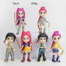6pcs/set K-POP Demon Hunters anime figures(OPP bag...