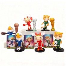 9pcs/set 2026 Football FIFA World Cup Mascot figures(OPP bag)