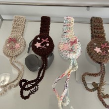 Lovely Crochet Ear Cover Keep Warm Earmuffs Earplugs headbands