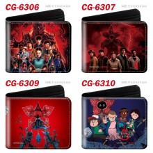 Stranger Things anime wallet purse