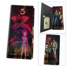 Stranger Things anime long wallets card holder pur...