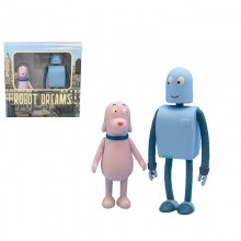 Robot dream goodbye robot puppy movable figures se...