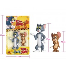 2pcs/set Tom and Jerry cat anime figures
