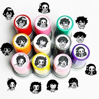 Demon Slayer anime logo seal stamp