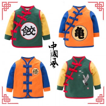 Dragon Ball Cotton Coat Jacket for Children Spring Clothes Hoodies