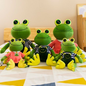Cartoon Frog Plush Doll Toy