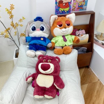 Zootopia anime plush backpack satchel shoulder bags