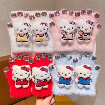 Hello kitty anime Gloves
