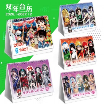 2026 Years Naruto JOJO Detective Conan anime Desk Calendar