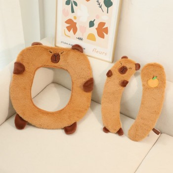 Capybara anime Toilet seat cushion Mat