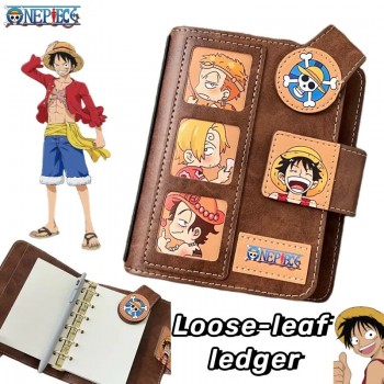 One Piece anime retro A7 notebooks Handbook