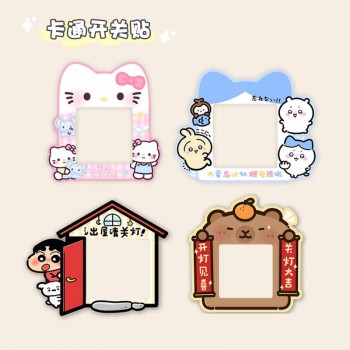 Sanrio kitty Socket Stickers Switch Cover Decals