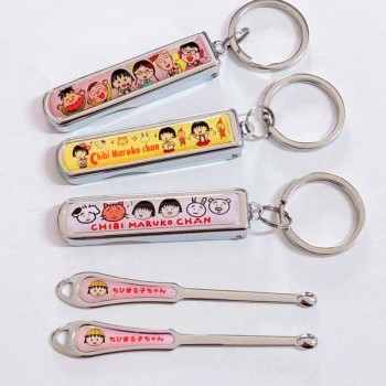 50pcs/set Chibi Maruko-chan anime Nail Clippers Earpicks