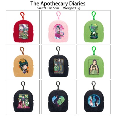 The Apothecary Diaries plush coin purse keychain headphone bag