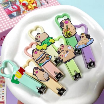 Capybara anime Nail Clippers