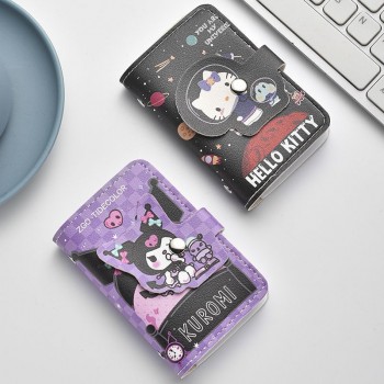 Sanrio Melody kitty Cinnamoroll Kuromi Cards Bag Storage