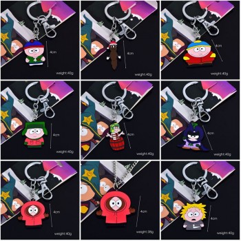 South Park game alloy key chain necklace