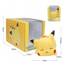 Pokemon Pikachu anime Plastic Tissue Drawer Box Holder
