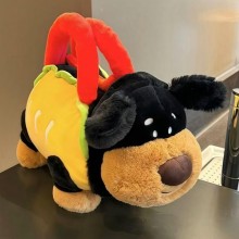 Hot Dog Anime Portable Plush Handbag