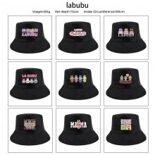 Labubu anime Fisherman Bucket Hat Cap